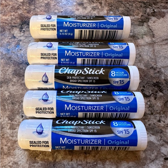 Chapstick original. 10 total tubes. Sealed and new - Picture 1 of 10